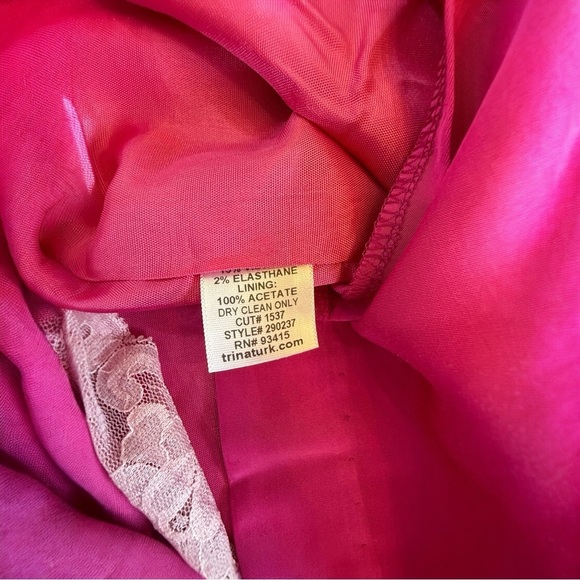 Trina Turk Fancy Party Cocktail Dress Size 6 - Picture 6 of 7